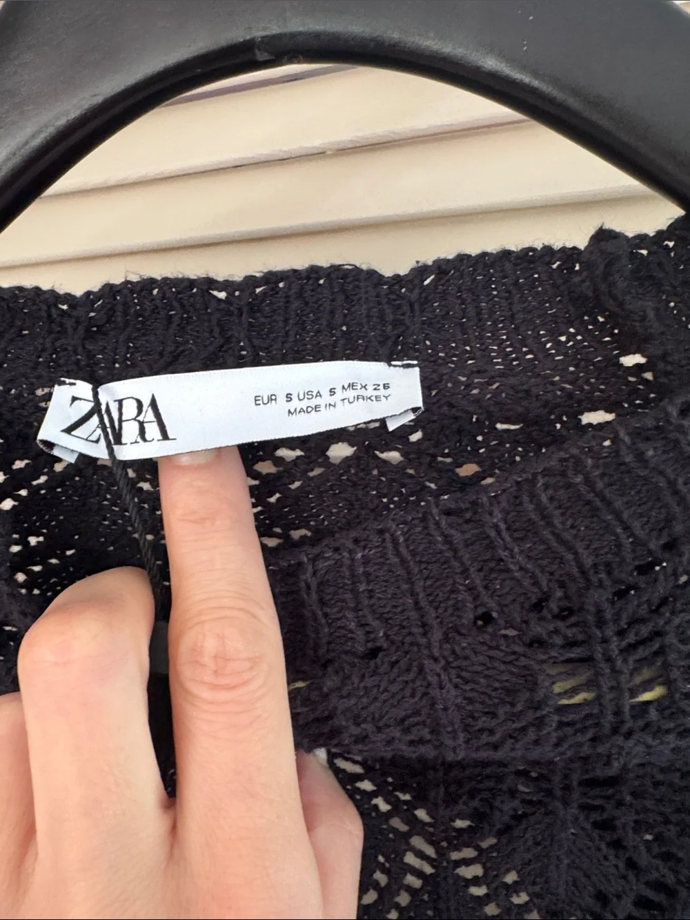 Zara lightweight crochet
